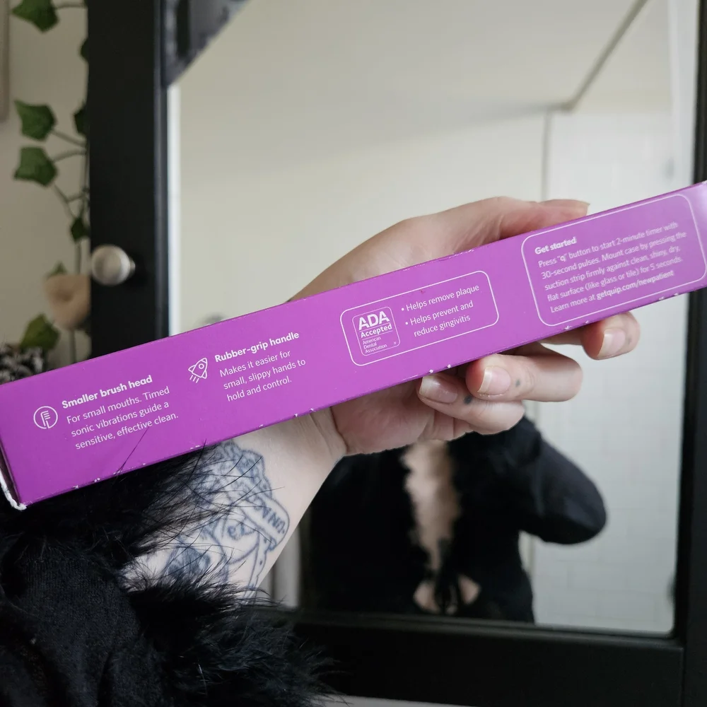 quip Kids Electric Toothbrush — Purple